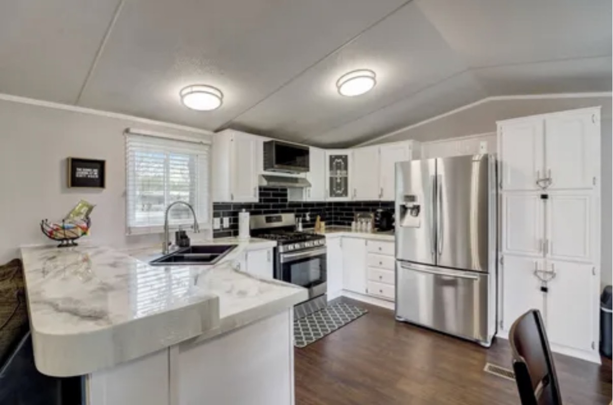 Manufactured Home Kitchen Overhaul — after